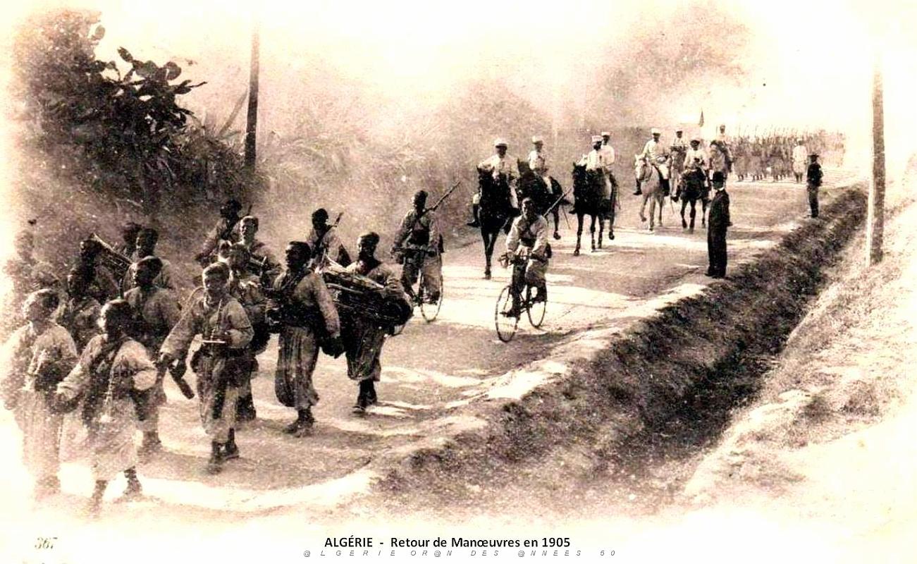 Algerie - Retour de manoeuvres - 1905.jpg